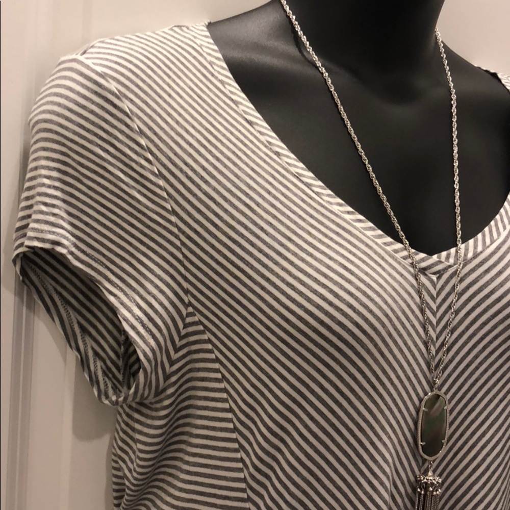 Striped tunic